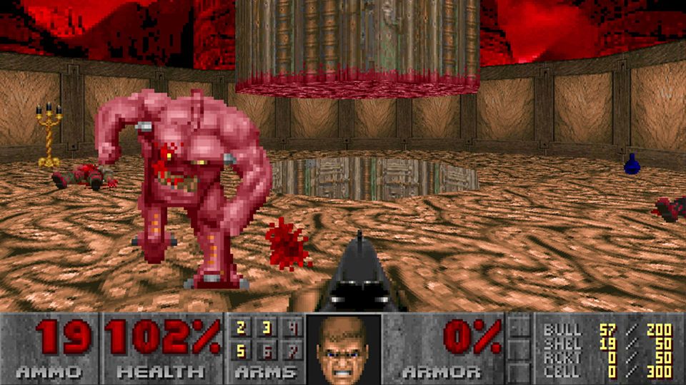 DOOM Pinky Charge in-body