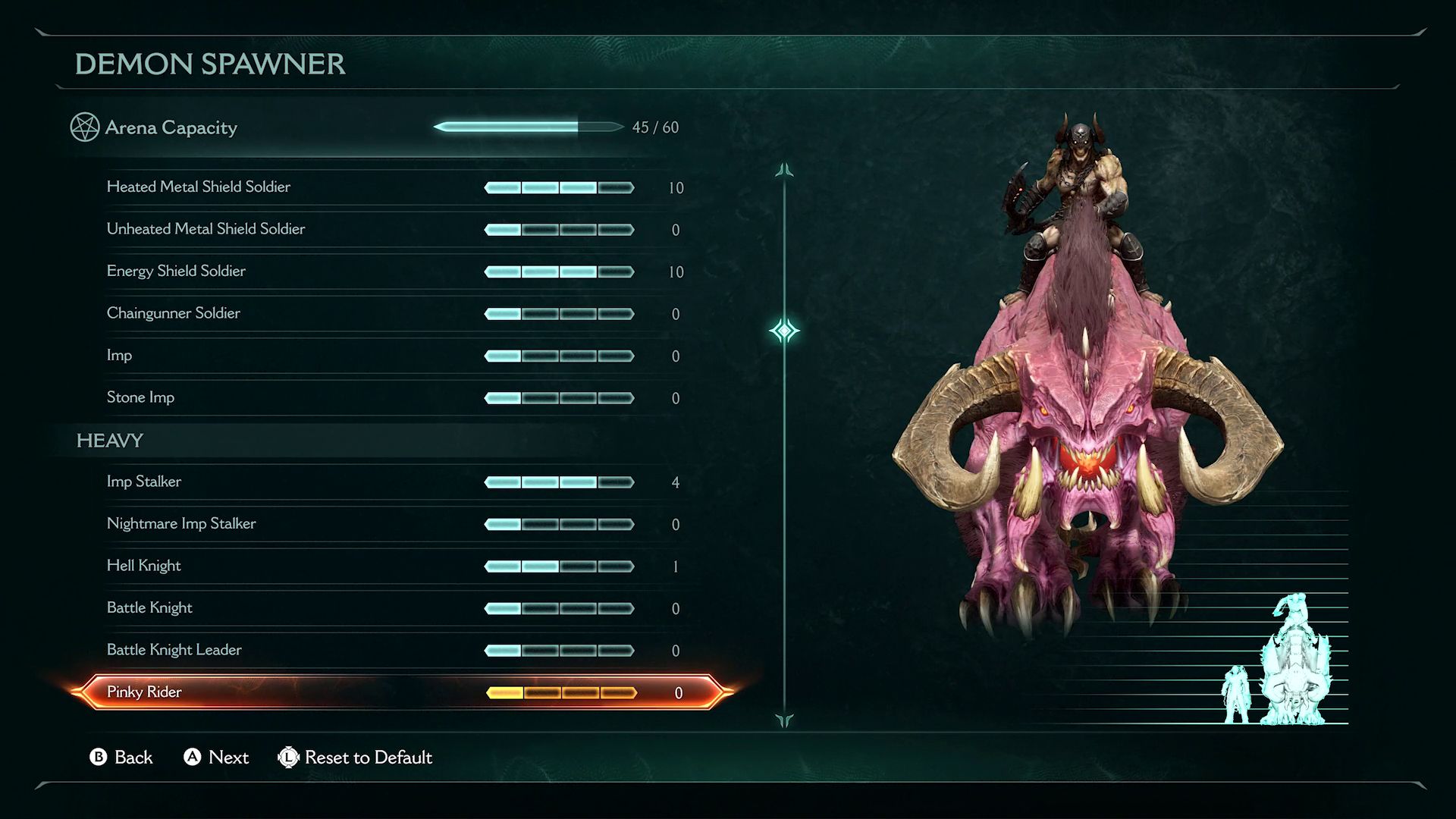 Image of the Encounter Manager in the Ripatorium in DOOM: The Dark Ages