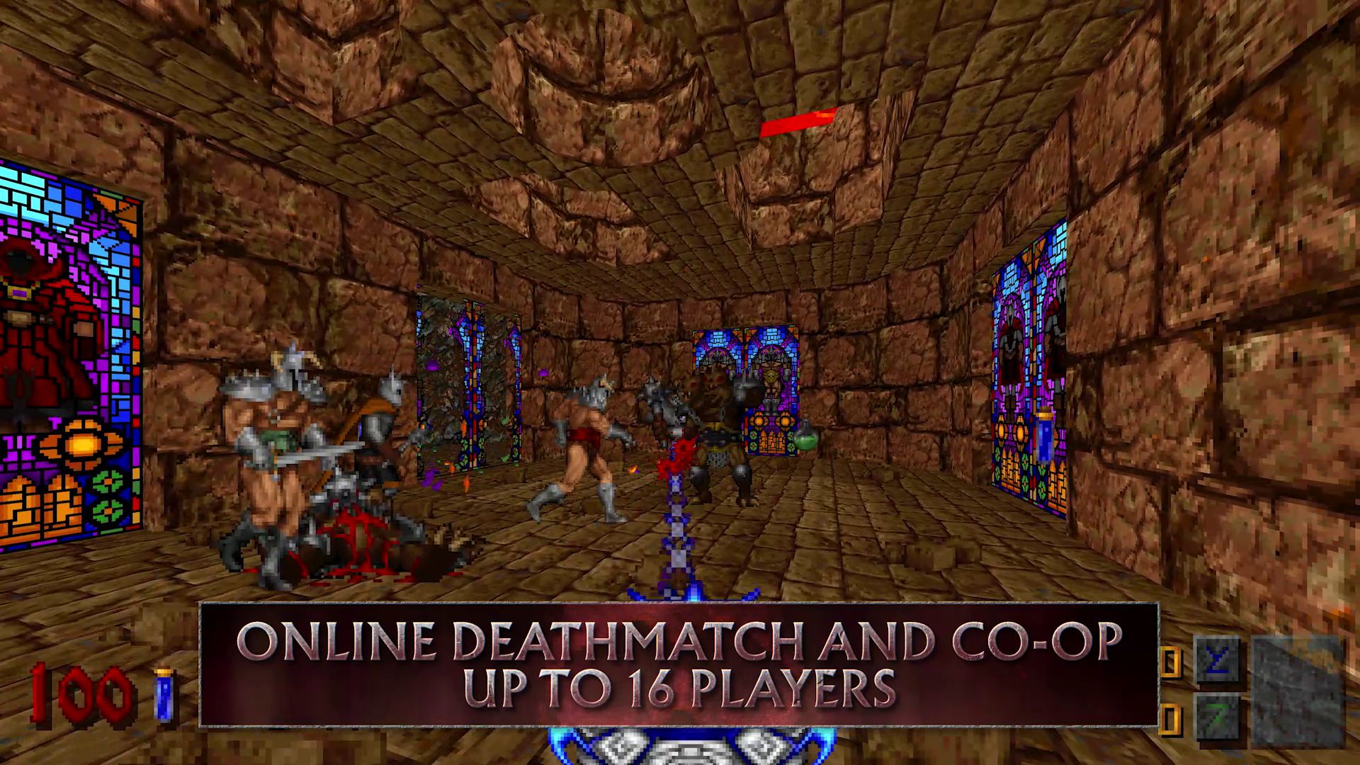 Image from Heretic + Hexen Co-op.