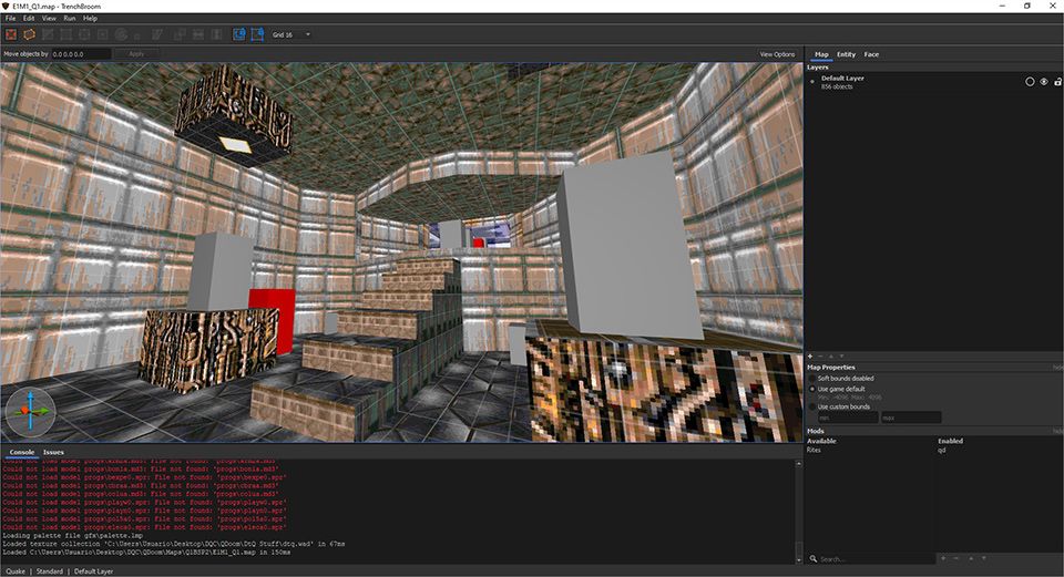 QDOOM editor screen