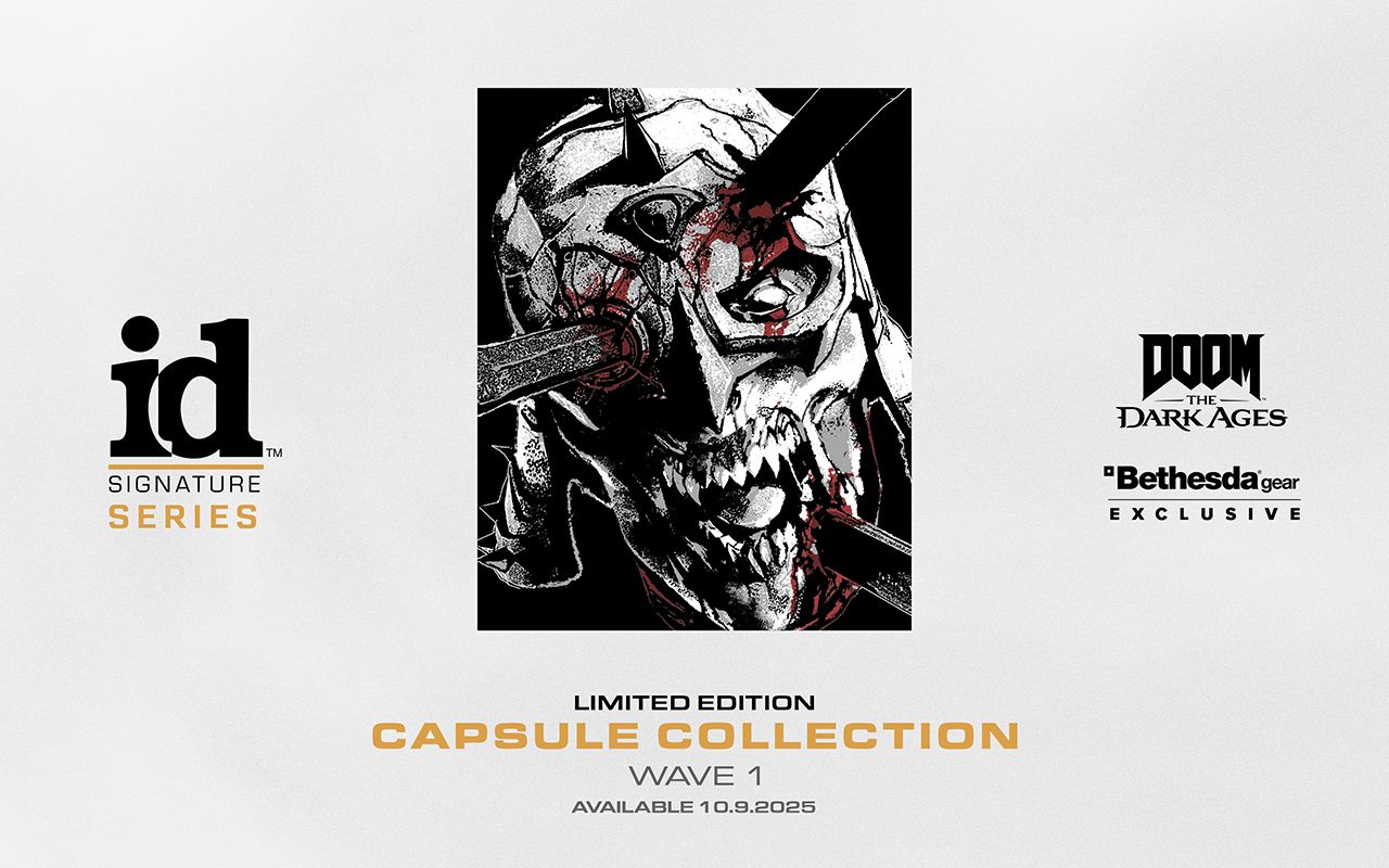 Promotion for id Software's Signature Series, Wave 1 - Available "10.09.2025"